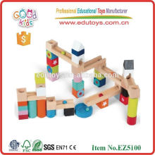 Nouveau produit marbre joué jouets jouets en marbre qualifiés jouets en marbre en bois marrant pour enfants EZ5100